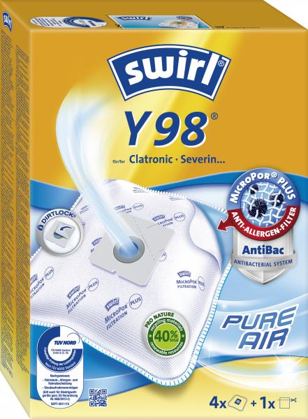 Swirl Staubfilterbeutel Y98 MicroPor