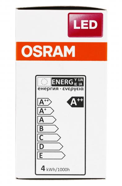 Osram LED Star Classic 4W E27 klar warmweiß