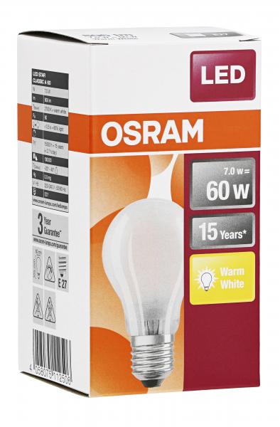 Osram LED Star Classic 7W E27