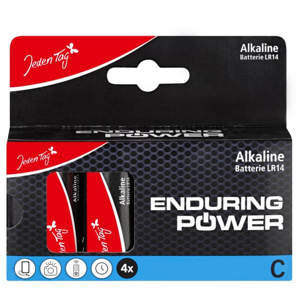 Jeden Tag Enduring Power Alkaline C Baby 1,5V LR14