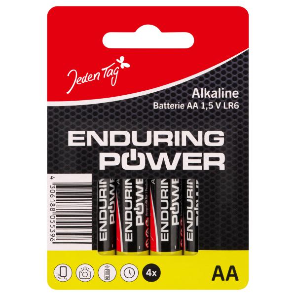 Jeden Tag Enduring Power Alkaline AA Mignon 1,5V LR6