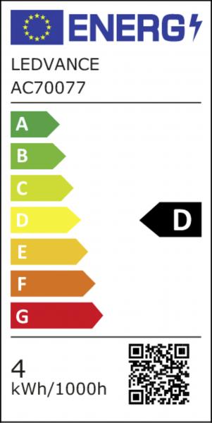 Osram LEDSCLP40 3,4W/827 230VGLFR E14 warmweiß